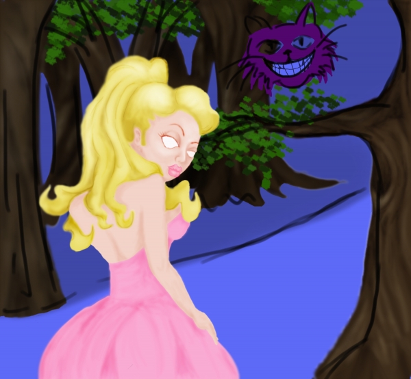 Creation of Sleeping Beauty in Wonderland: Step 4